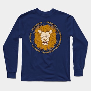 Lion Head Long Sleeve T-Shirt